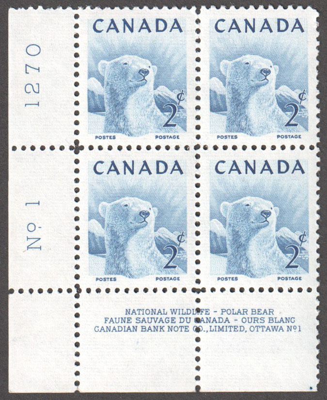 Canada Scott 322 MNH PB LL Pl.1 (A11-5) - Click Image to Close